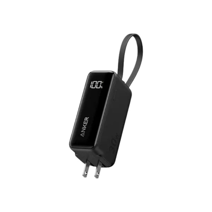 Anker A1636 Power Bank 5000mAh (30W, Fusion, Built-In USB-C Cable) thumbnail