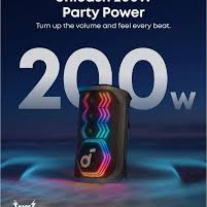 Anker Soundcore Rave 3S 200W Ai Karaoke Party Speaker thumbnail