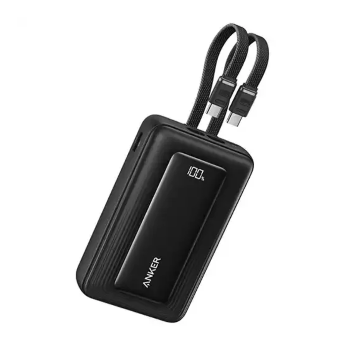 Anker Zolo 20000mAh 45W Power Bank Built-in Dual Type-C Cable