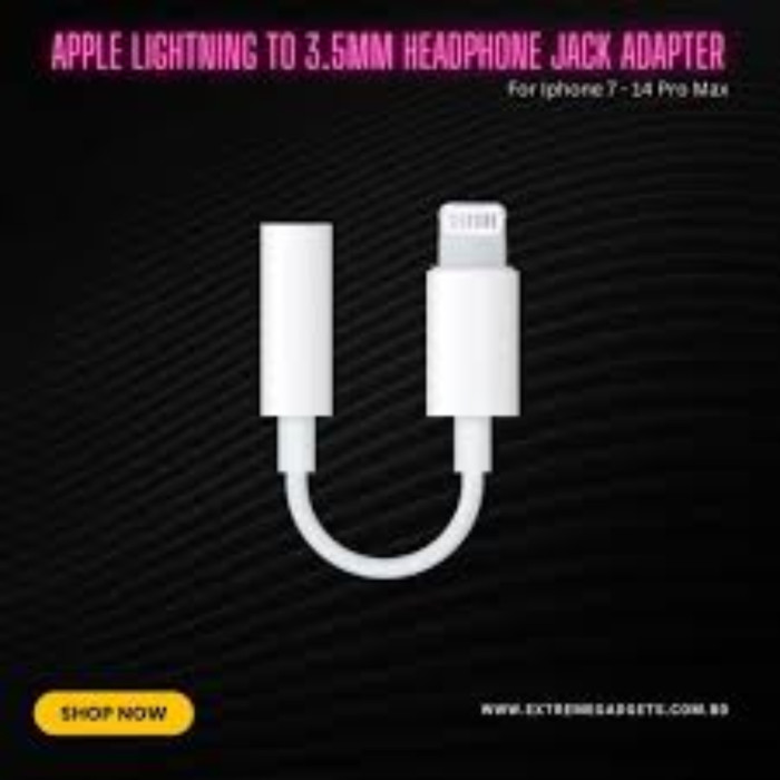 Apple Lightning To 3 5Mm Headphone Jack Adapter thumbnail