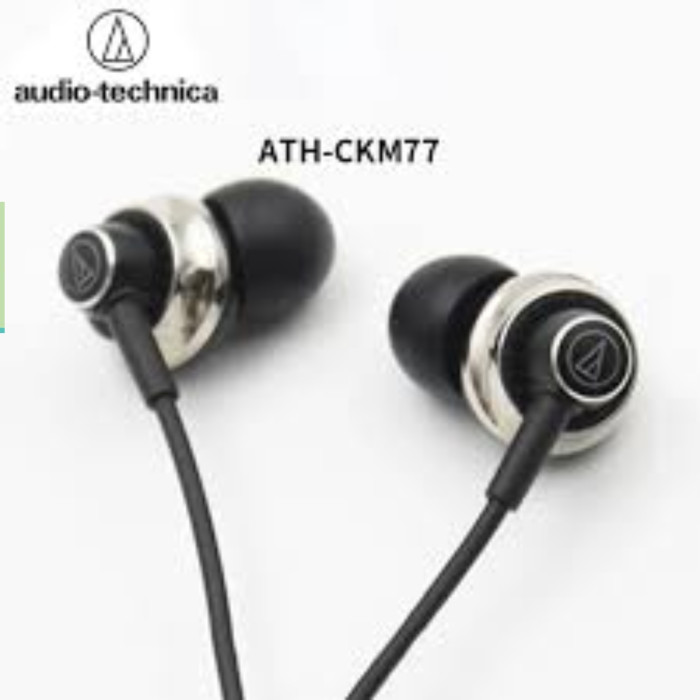 Audio Technica Ath Ckm77 In Ear Earphone thumbnail