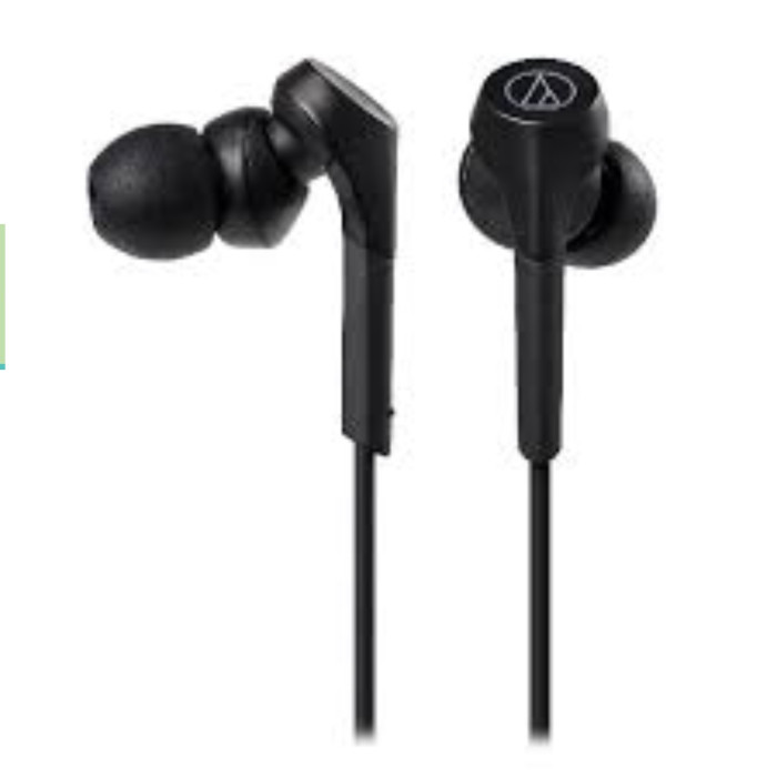 Audio Technica Ath Cks550Isbk Solid Bass In Ear Earphone thumbnail