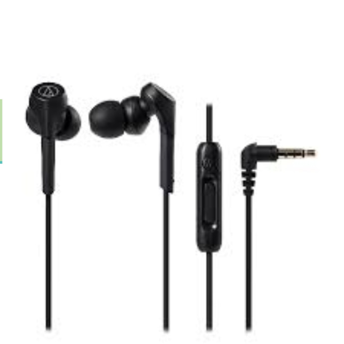 Audio Technica Ath Cks550Xis Bk Solid Bass Hi Res Audio In Ear Headphones