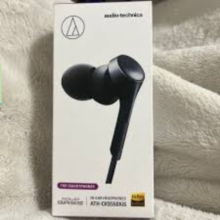 Audio Technica Ath Cks550Xis Bk Solid Bass Hi Res Audio In Ear Headphones thumbnail