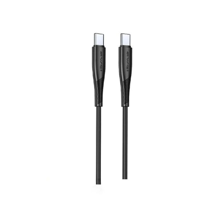 Awei CL-182C 60W Fast Charging 1m Type-C to Type-C Cable thumbnail