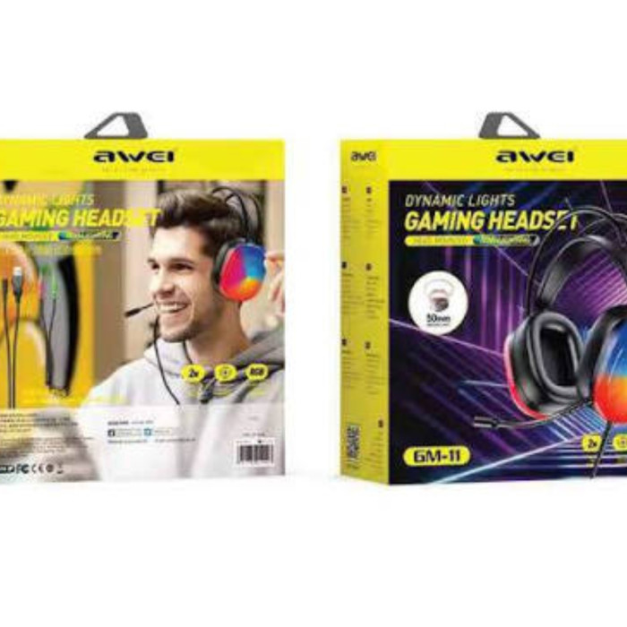 Awei Gm 11 Wired Gaming Headset thumbnail