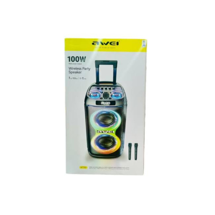 Awei Kt33 Bluetooth Speaker Troly With 2 Microphone thumbnail