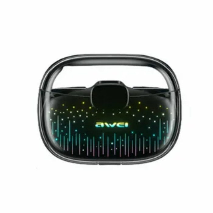 Awei T52 ANC True Wireless Earphones with Adaptive Noise Cancelling Bluetooth 5.3 Clear Calls Long Playtime Price in BD thumbnail