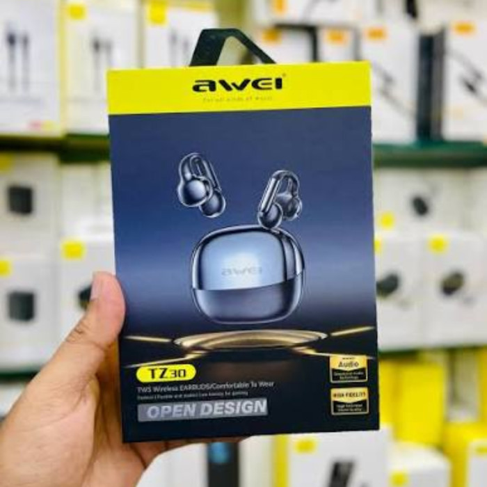Awei Tz30 Open Ear Clip Bluetooth Headset thumbnail