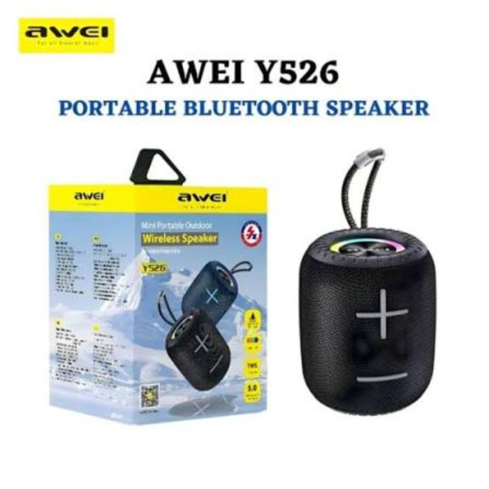 Awei Y526 Tws Mini Portable Outdoor Wireless Speaker thumbnail