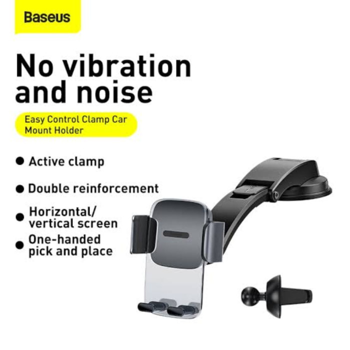 Baseus Easy Control Clamp Car Mount Holder A Set Air Vent Dashboard
