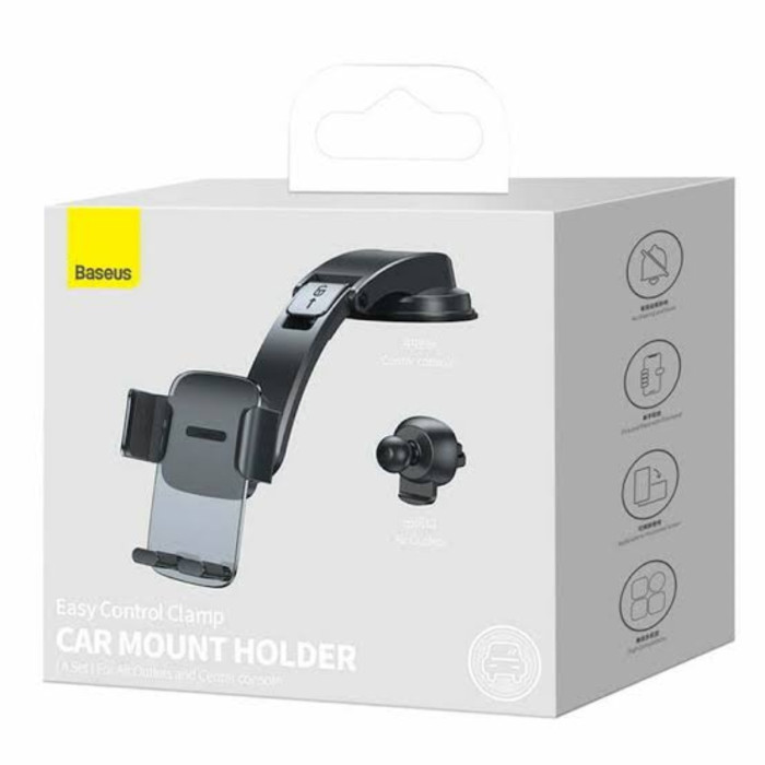 Baseus Easy Control Clamp Car Mount Holder A Set Air Vent Dashboard thumbnail