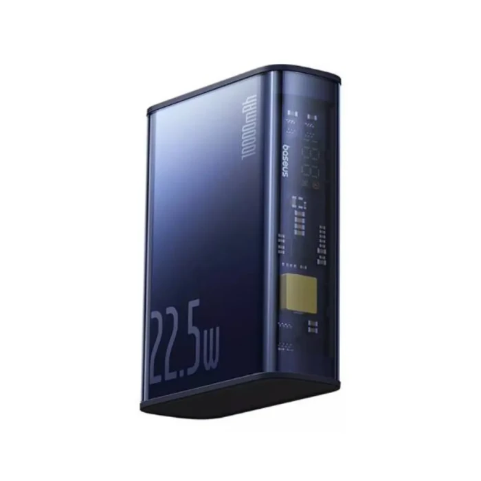 Baseus PPTSZ10 Semi Transparent 22.5W 10000mAh Digital Display Power Bank