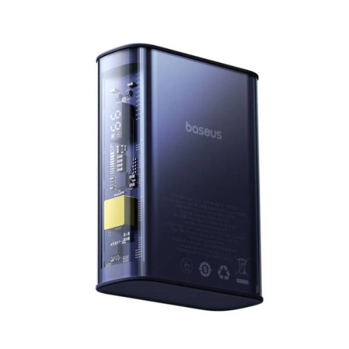 Baseus PPTSZ20 Semi Transparent 22.5W 20000mAh Digital Display Power Bank thumbnail