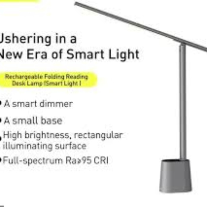 Baseus Smart Eye Series Rechargeable Folding Reading Desk Lamp thumbnail