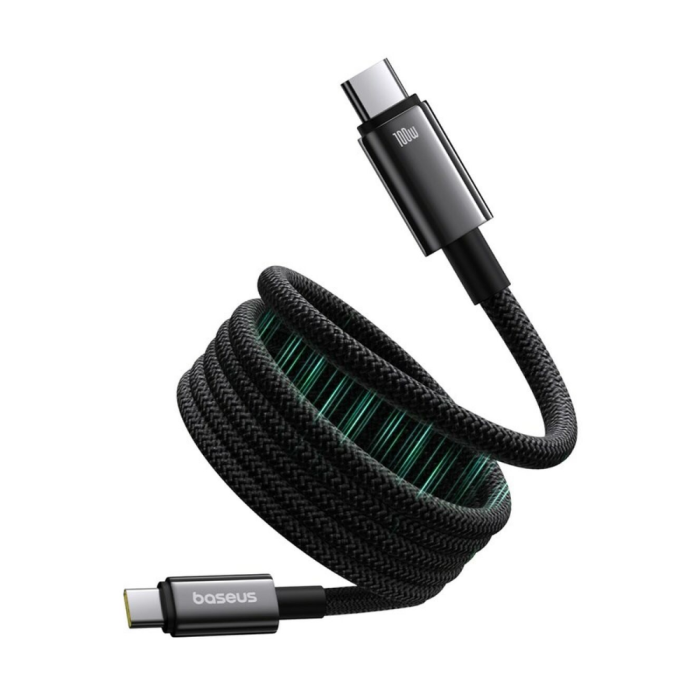 Baseus Tungsten Gold 100W Type-C to Type-C 1M Cable thumbnail