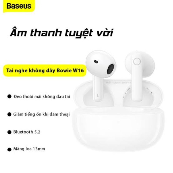 Baseus Tws W16 Bluetooth Earbuds thumbnail