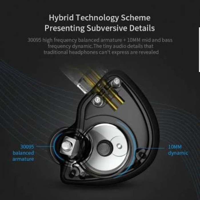 Cca Ca4 Hybrid Dynamic Earphone thumbnail