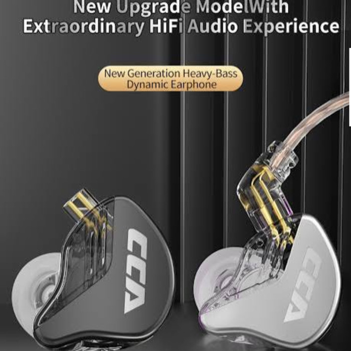 Cca Cra Polymer Diaphragm Dynamic Driver Hifi In Ear Earphone