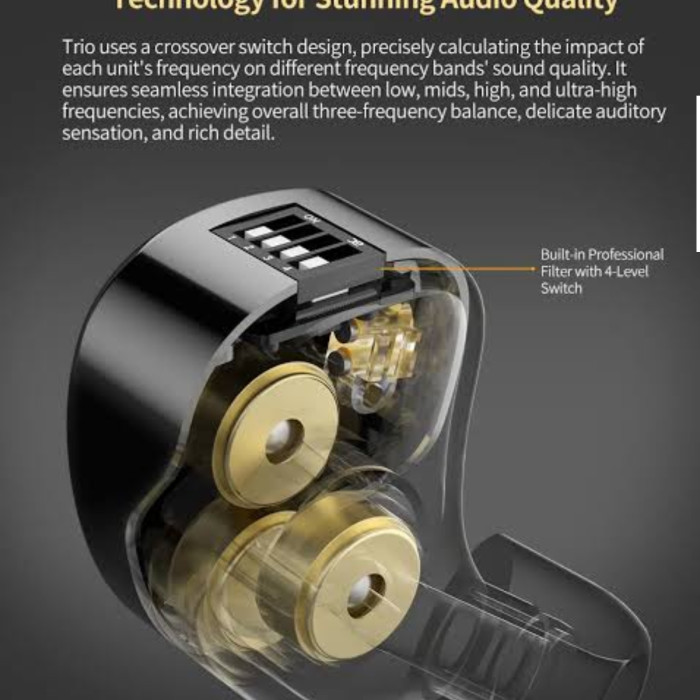 Cca Trio 3X8Mm Dynamic Driver Iem thumbnail