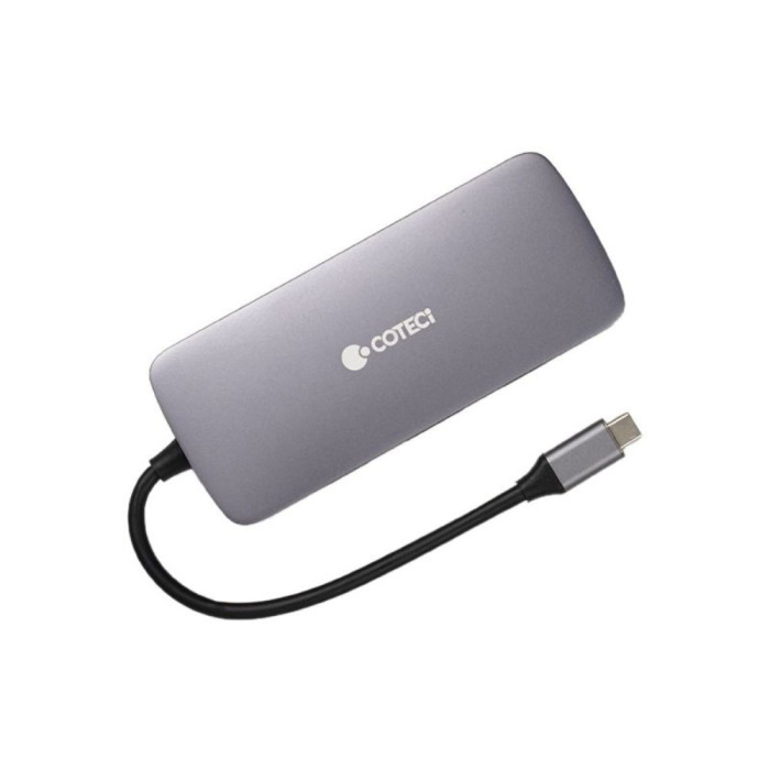 COTECi 10 in 1 USB-C HUB Multiport Adapter