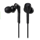 Audio Technica Ath Cks550Xis Bk Solid Bass Hi Res Audio In Ear Headphones