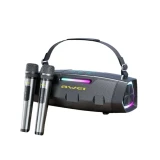 Awei KT28 Portable Karaoke Bluetooth Speaker with Dual Wireless Microphone