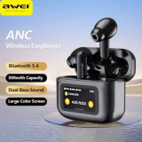 Awei T56 Anc Earbuds With Led Display