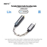 Bqeyz Lin Type C To 3 5Mm 32Bit 384Khz Cx31993 Dac Dongle