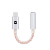 Jcally Jm11 Type C To 3 5Mm 8 Core Gold Silver Cable Dac Dongle
