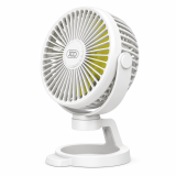 XO MF78 4-Inch Rechargeable Fan With Phone Holder