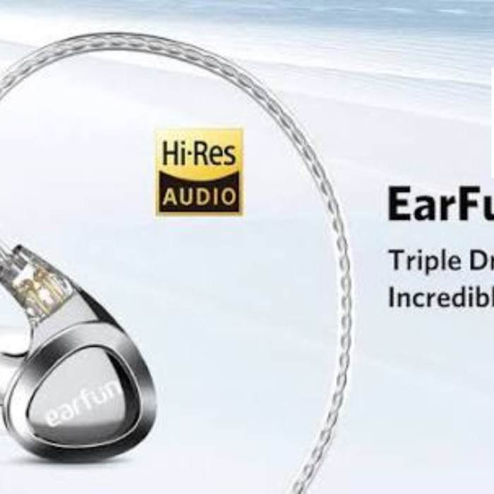 Earfun Eh100 Advanced Triple Driver Hybrid Earphones