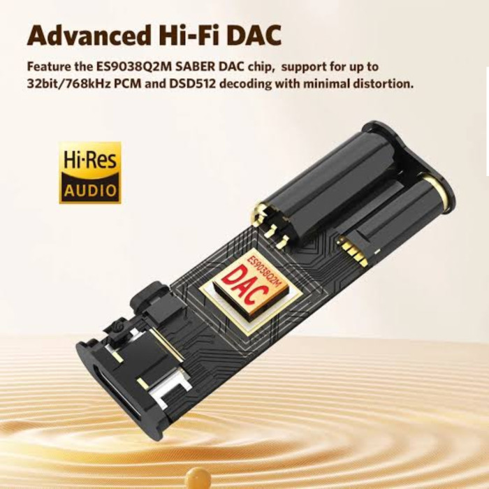 Earfun Ua100 Ultimate Hi Res Audio Companion Portable Usb Dac