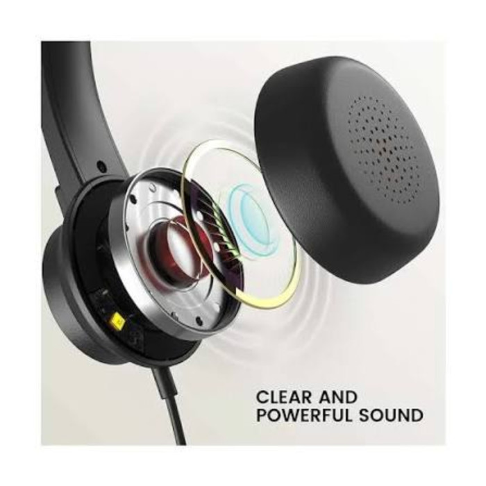 Eksa Telecom H15 Wired Over Ear Professional Mono Headphone thumbnail
