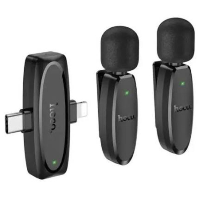 Hoco L15 Wireless Lavalier Microphone thumbnail