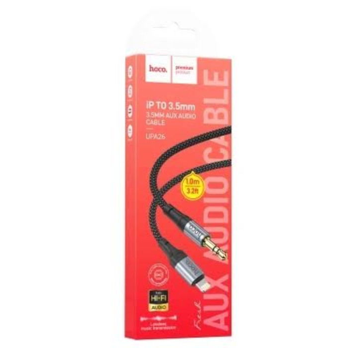 Hoco Upa26 Ip To 3 5M Audio Cable