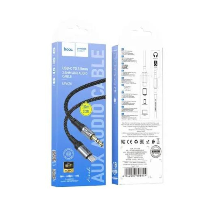 Hoco Upa26 Type C To 3 5Mm Aux Audio Cable