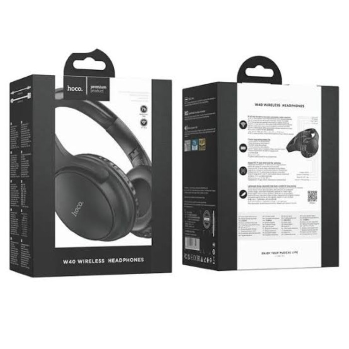 Hoco W40 Stereo Wireless Headphone thumbnail