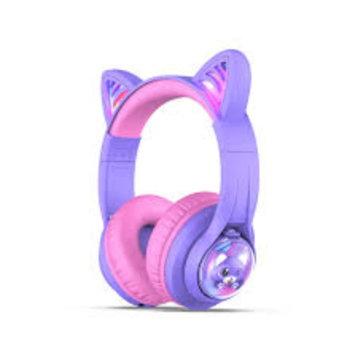 Iclever Bth19 Cat Ear Bluetooth Headphone