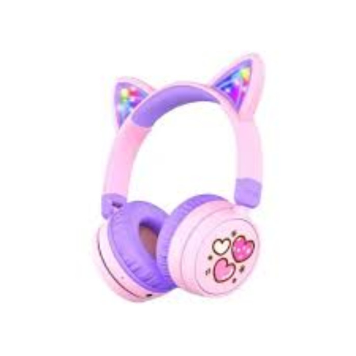 Iclever Bth21 Meow Cookies Bluetooth Headphone thumbnail