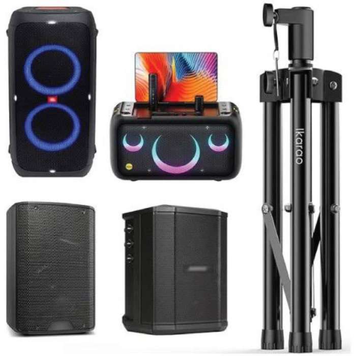Ikarao Xtreme Adjustable Speaker Stand thumbnail