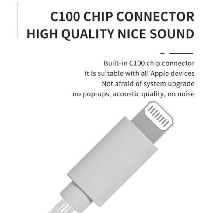 Jcally Pj5 Lighting 5N Ofc Silver Plated Earphone Cable C100 Chip Support Microphone thumbnail