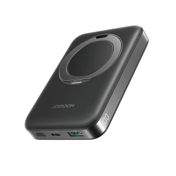 JOYROOM JR-PBM12 22.5W Magnetic Wireless Power Bank with Ring Holder 10000mAh