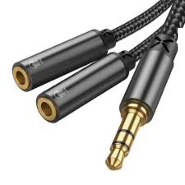 Joyroom Sy A04 Earphone Sharing Cable Male To 2 Female thumbnail