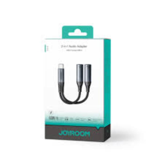 Joyroom Sy C03 Audio Transfer Series 2 In 1 Audio Adapter Type C To Dual Type C thumbnail