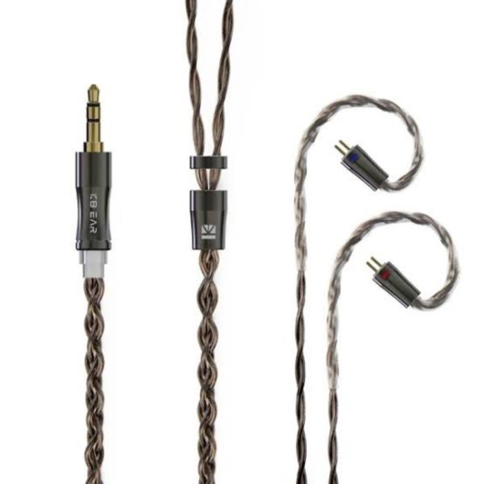 Kbear 16 Core Earphone Upgraded Silver Plated Copper Cable thumbnail