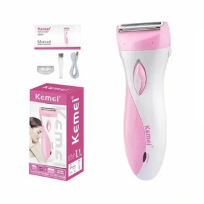 Kemei KM-3018 Rechargeable Lady Shaver