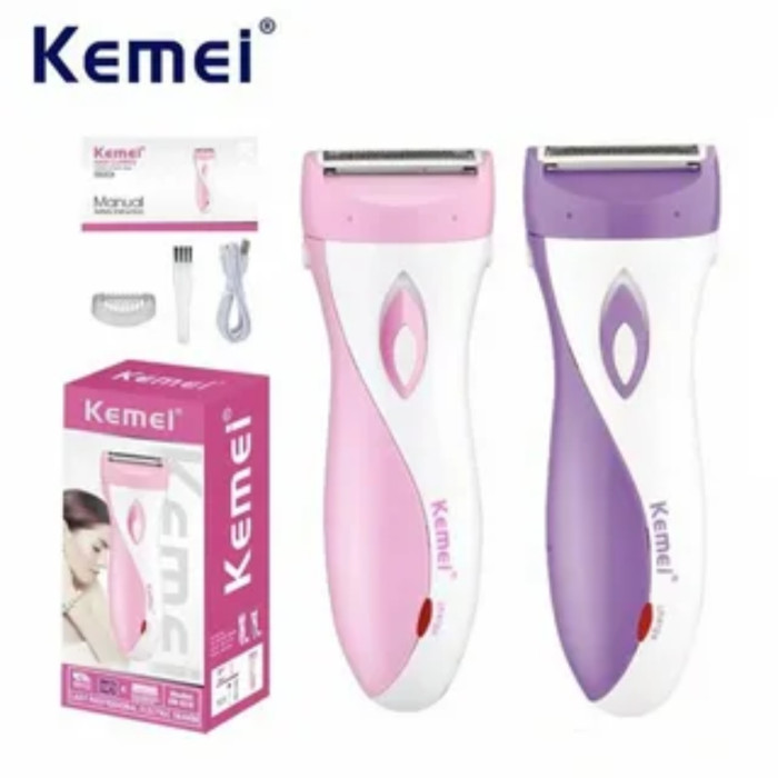 Kemei KM-3018 Rechargeable Lady Shaver thumbnail