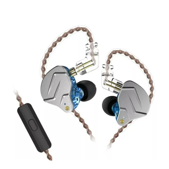 KZ ZSN Pro Hybrid Heavy Bass Earphone Grey Price in Bangladesh thumbnail