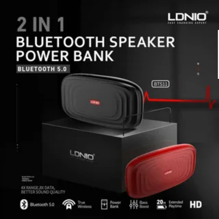 Ldnio Bts11 Bluetooth Speaker Power Bank thumbnail